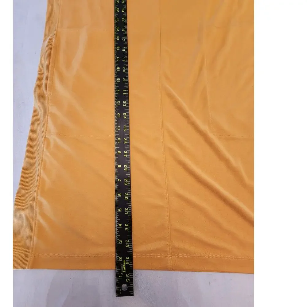 Lou & Grey Women's V-Neck Pocket Dress Sunflower Yellow Summer - Picture 10 of 13